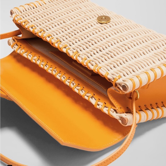 Jacquemus Le Bambino Long Woven Shoulder Bag - Picture 3 of 4